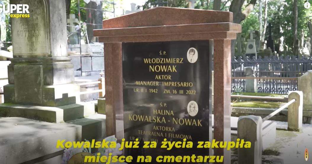 Nagrobek Haliny Kowalskiej fot. Niezapomniani (https://youtu.be/doZF-7SR_VU) /YouTube /materiał zewnętrzny