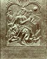 Nagrobna płyta Kallimacha w kościele Dominikanów, prawdopodobnie wg projektu Wita Stwosza /Encyklopedia Internautica