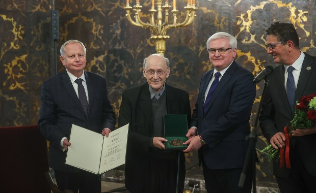 Nagroda im. Jerzmanowskich dla ks. prof. Michała Hellera