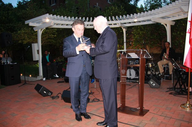 Nagroda The White Eagle jest przyznawana przez polskiego ambasadora w USA /Paweł Żuchowski /RMF FM