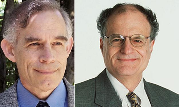 Nagrodę Nobla z ekonomii dostali dwaj amerykańscy uczeni - Thomas Sargent (P) i Christopher Sims (L) /AFP