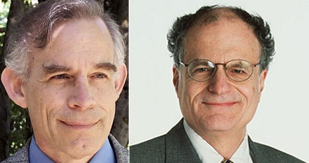 Nagrodę Nobla z ekonomii dostali dwaj amerykańscy uczeni - Thomas Sargent (P) i Christopher Sims (L) /AFP