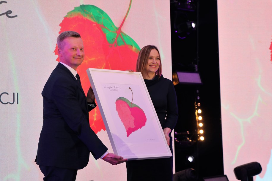 Nagrodę w imieniu redakcji RMF24.pl odebrała szefowa portalu Monika Kamińska /Jacek Skóra, RMF FM