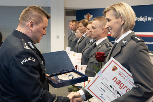 Nagrody dla policjantów /Adam Staśkiewicz /Materiały prasowe