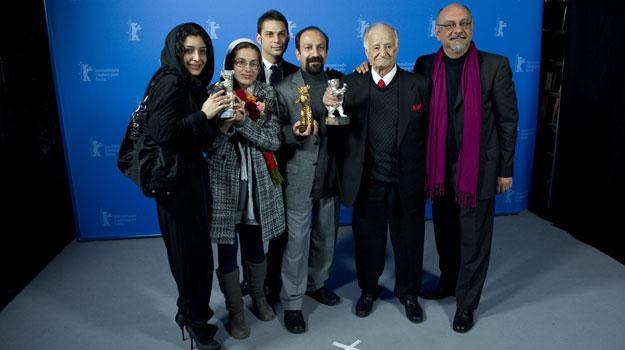 Nagrodzeni irańscy twórcy /AFP