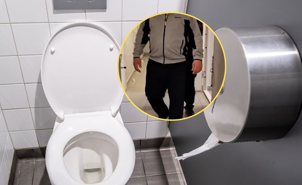 Nagrywał w szpitalnej toalecie. Przyłapali go na gorącym uczynku