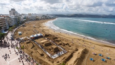 Najbardziej niezwykła szopka bożonarodzeniowa w Europie. Piaskowe cuda na Wyspach Kanaryjskich