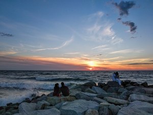 Najcieplejsza plaża w Polsce. Lepiej niż w Dubaju