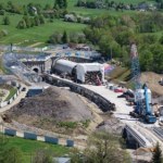 TBM Najdłuższy tunel kolejowy w Polsce. Ogromna maszyna TBM gotowa do transportu