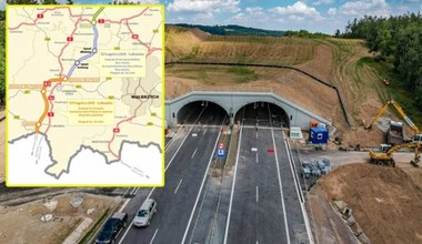 Najdłuższy tunel w Polsce już gotowy. Podano datę otwarcia S3