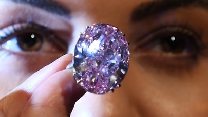 Najdroższy diament świata wraca na aukcję. Jest wart ponad 60 mln dolarów