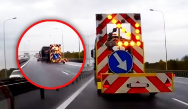 Najechanie na autostradzie. "Przywalę... I właśnie po to jest kamerka"