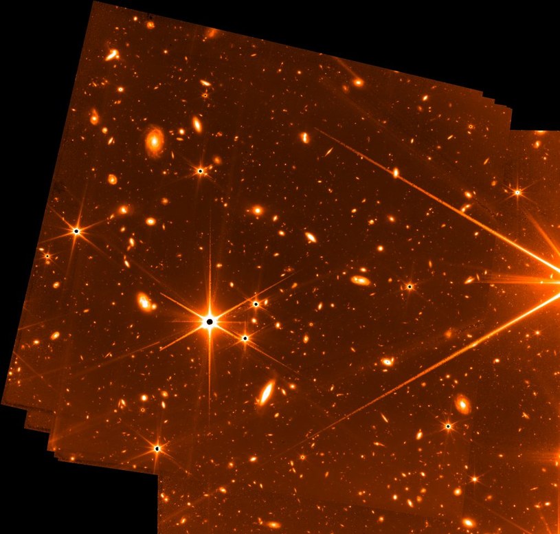 Najgłębsze zdjęcie kosmosu wykonane w podczerwieni przez JWST /NASA, CSA oraz FGS team /NASA