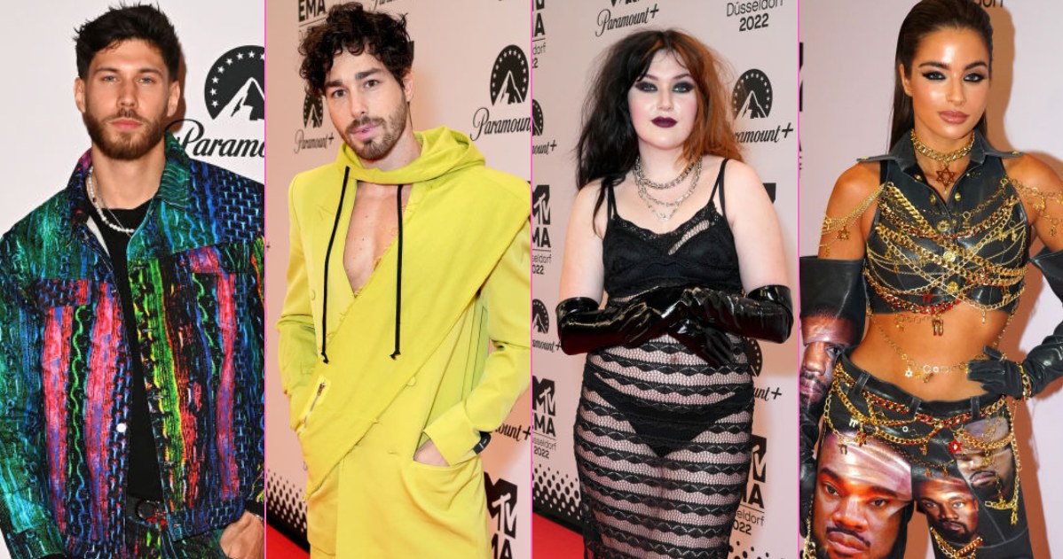 Najgorsze kreacje MTV EMA 2022 /Kate Green/Stringer / Kevin Mazur/Contributor / Jeff Kravitz/Contributor /Getty Images