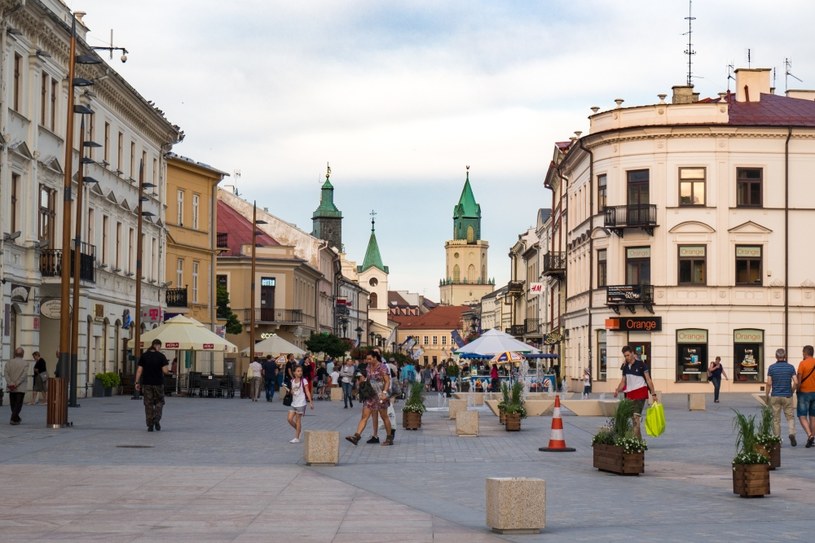 Najgorzej pod względem salda migracji wypadło województwo lubelskie. Na zdjęciu Stare Miasto w Lublinie /123RF/PICSEL