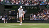 Najlepsze akcje dnia na kortach Wimbledonu. WIDEO