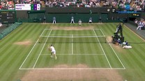 Najlepsze akcje dnia w wykonaniu mężczyzn na kortach Wimbledonu. WIDEO