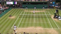 Najlepsze akcje z dziś na kortach Wimbledonu. WIDEO 