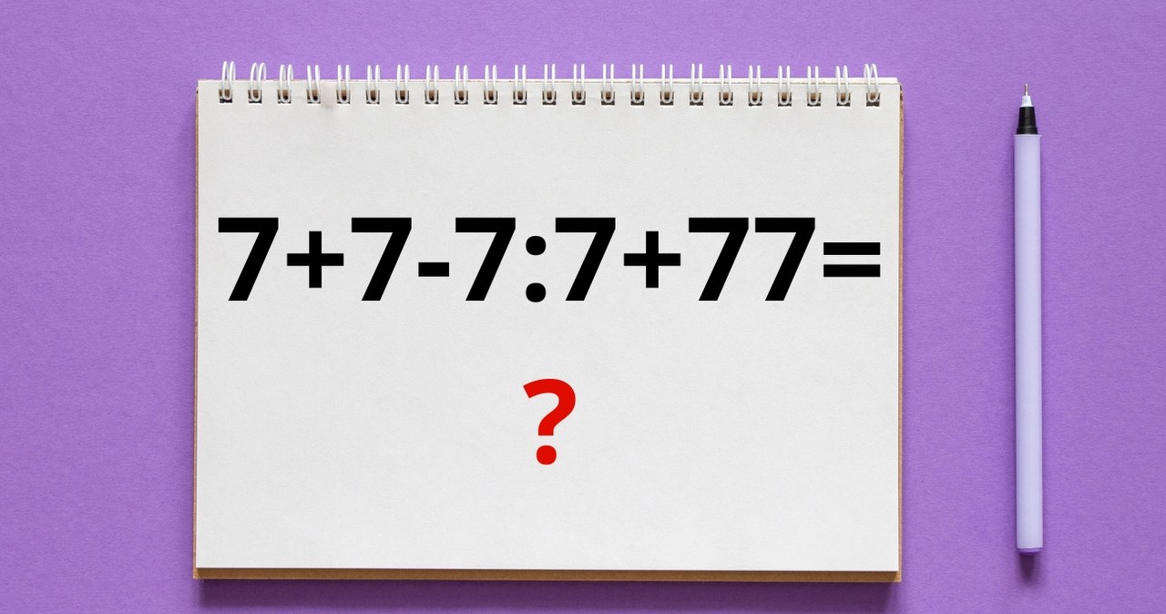 Najlepsze ćwiczenie na koncentrację i uważność. Zagadka z siódemkami dla każdego /Canva Pro /Canva Pro