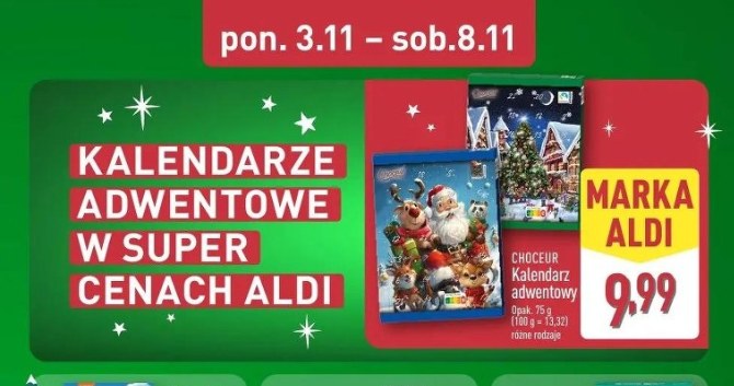 Najlepsze kalendarze adwentowe dla dzieci i dorosłych w ALDI - te świąteczne hity znikają w mgnieniu oka! /Aldi /INTERIA.PL
