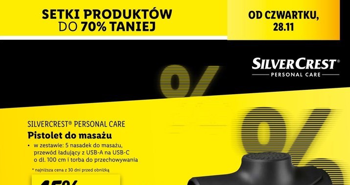 Najlepszy sposób na ból mięśni? Sprawdź te urządzenia w promocji na Black Week! /Lidl