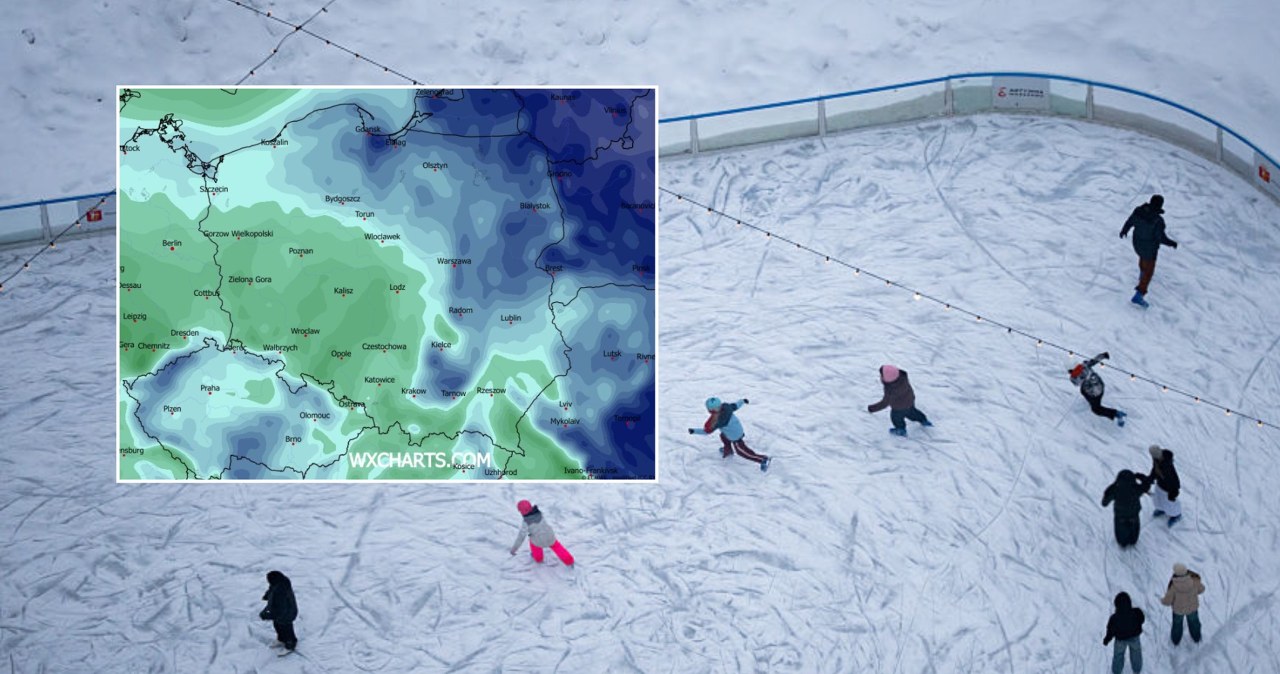 Najmroźniej będzie na północnym wschodzie kraju - prognozuje IMGW. Miejscami na południu będzie natomiast nawet 6 stopni ciepła /Mateusz Wlodarczyk/NurPhoto via Getty Images/WXCHARTS /