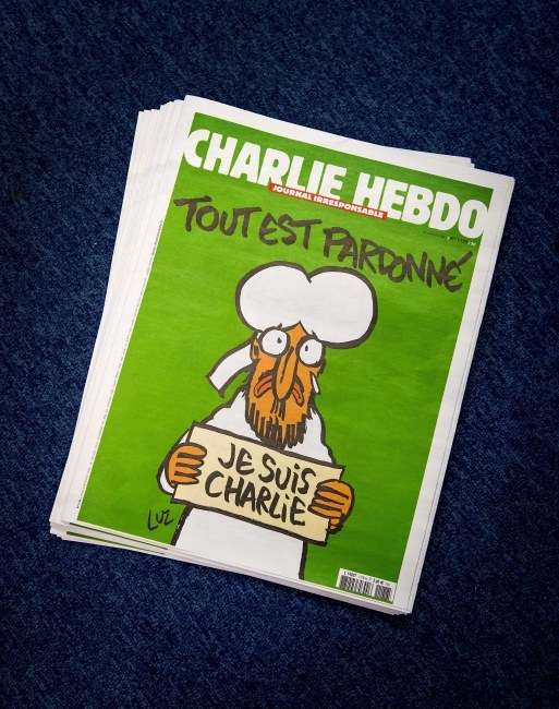 Najnowsza okładka tygodnika "Charlie Hebdo" /KOEN VAN WEEL /PAP/EPA