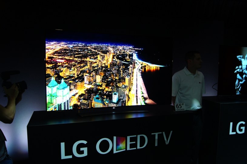 Najnowsze OLED-y LG, zaprezentowane podczas konferencji prasowej w trakcie targów CES 2015 /INTERIA.PL