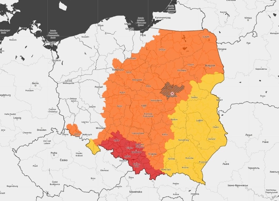 Najnowsze ostrzeżenie meteorologiczne IMGW /IMGW /