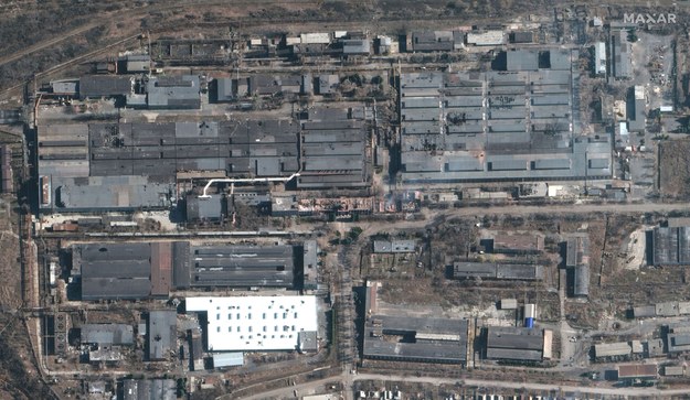 Najnowsze zdjęcia satelitarne Bachmutu /MAXAR TECHNOLOGIES HANDOUT /PAP/EPA