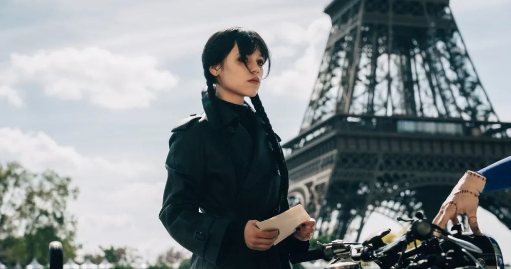 Najnowszy kadr z serialu "Wednesday" /Instagram /Netflix