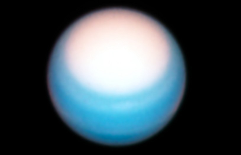 Najnowszy obraz Urana /NASA /materiały prasowe