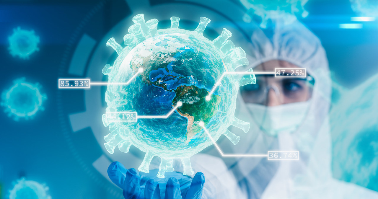 Najnowszy wariant XE rozprzestrzenia się ponad 10. proc szybciej, niż pozostałe warianty koronawirusa /123RF/PICSEL