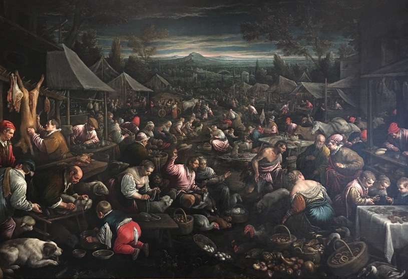 Najostrzejszy smród panował w pobliżu handlarzy ryb, sukienników, rzeźników i najgorszych ze wszystkich garbarzy (obraz autorstwa Francesco Bassano) /domena publiczna