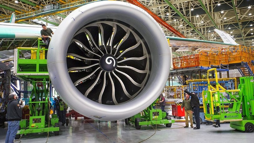 Najpotężniejsze silniki odrzutowe w historii już zainstalowane w Boeingu 777-9X /Geekweek