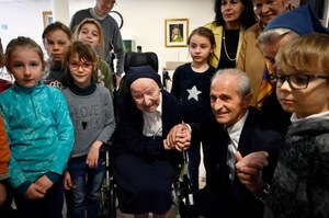 Najstarsza mieszkanka Europy skończyła 116 lat. Siostra André uwielbia słodkości