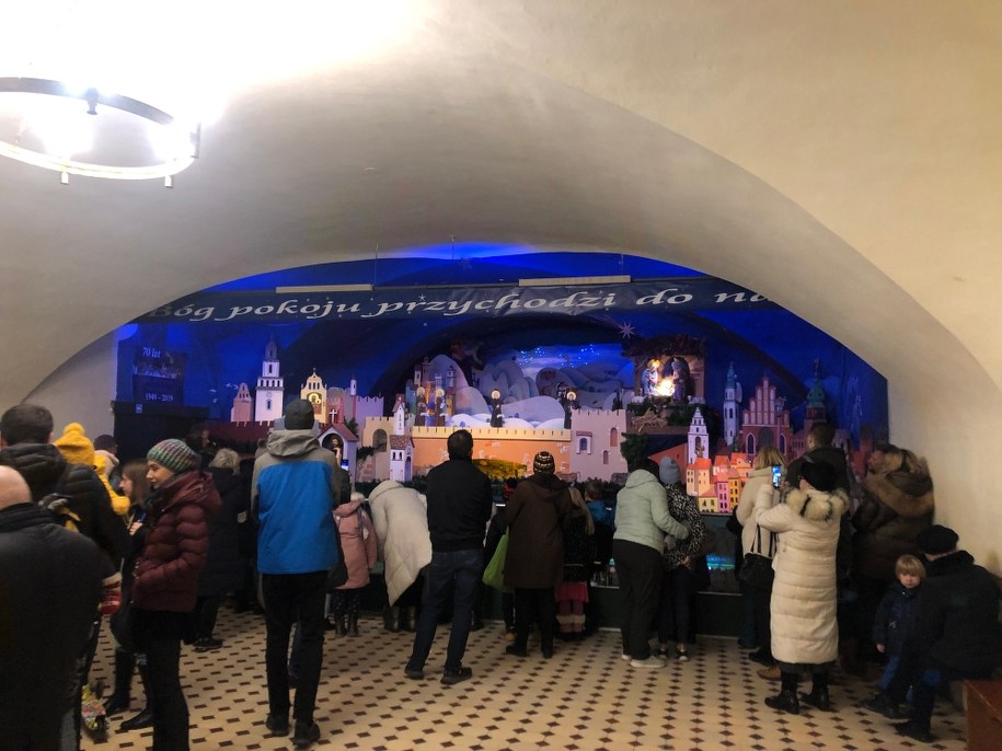 Najstarsza ruchoma szopka bożonarodzeniowa w Warszawie /Michał Dobrołowicz /RMF FM