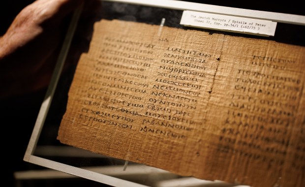 Najstarszy chrześcijański rękopis sprzedany za 3 mln funtów