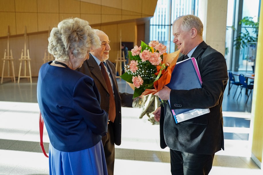 Najstarszy doktorant Wydziału Historii UAM /archiwum prywatne Ignacego Skrzypka /