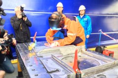 Najważniejsza faza budowy niszczyciela Kormoran II