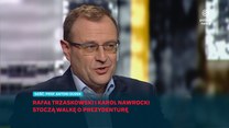 ''Najważniejsze pytania''. Prof. Dudek: Znam taką ilość plotek na Nawrockiego, że mielibyśmy kawalerkę do kwadratu