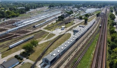 Największa bocznica kolejowa w Europie. Jest w Polsce