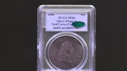 Największa, najstarsza i najdroższa! To pierwsza amerykańska jednodolarówka