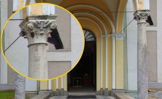 Największa tajemnica Dolnego Śląska? Zobacz niezwykłe kolumny z Pompejów w małej wsi