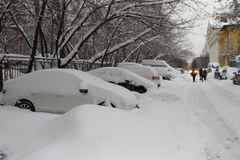 Największe od 100 lat opady śniegu w Moskwie