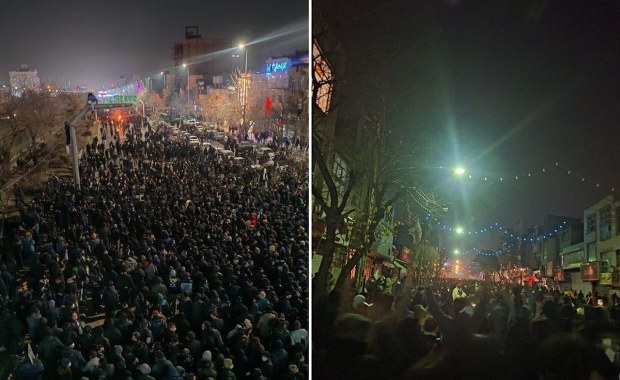 Największe w historii protesty w Iranie. Tłumy na ulicach Teheranu i innych miast