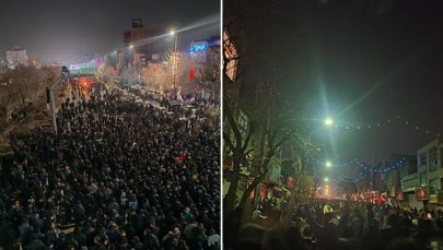 Największe w historii protesty w Iranie. Tłumy na ulicach Teheranu i innych miast