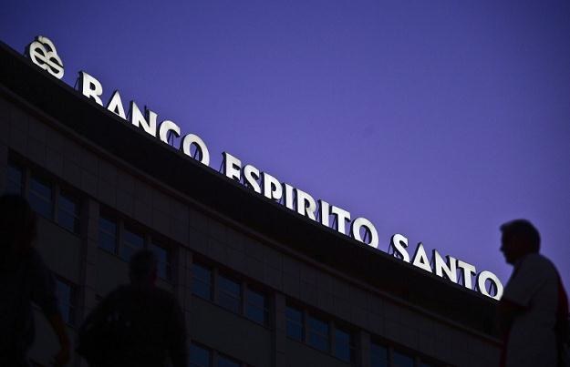 Największy bank portugalski Banco Espirito Santo jest pogrążony w kłopotach /AFP