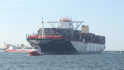 Największy kontenerowiec świata w porcie w Gdańsku!