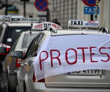 Największy protest taksówkarzy już w poniedziałek